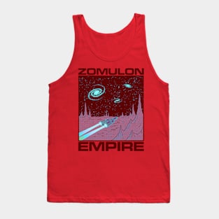 ZOMULON: EMPIRE (Purple Starship) Tank Top